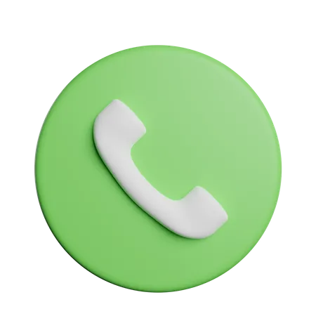Telefone Com Indicativo De Chamada 3D Icon