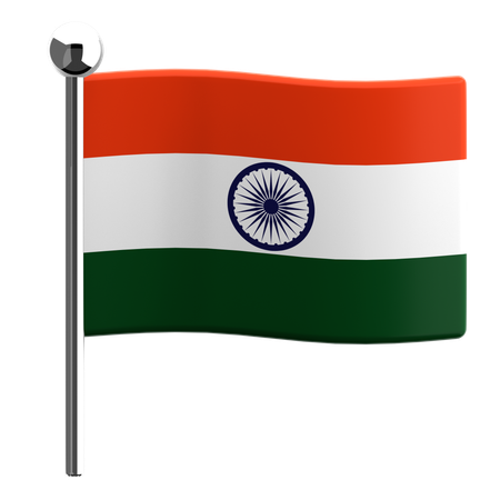 Indien  3D Icon