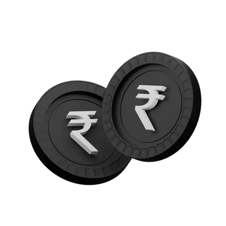 Indische Rupie  3D Icon
