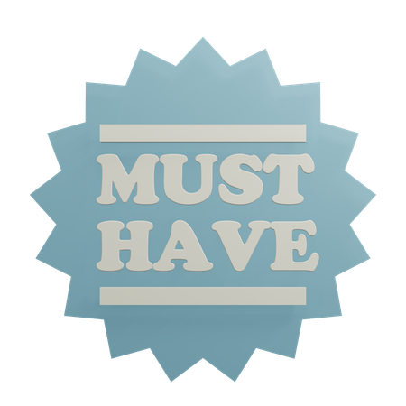 Deve ter  3D Icon