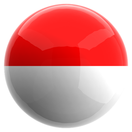 Indonesia  3D Icon