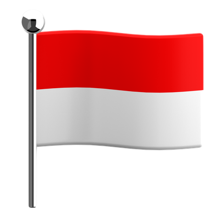 Indonesia  3D Icon