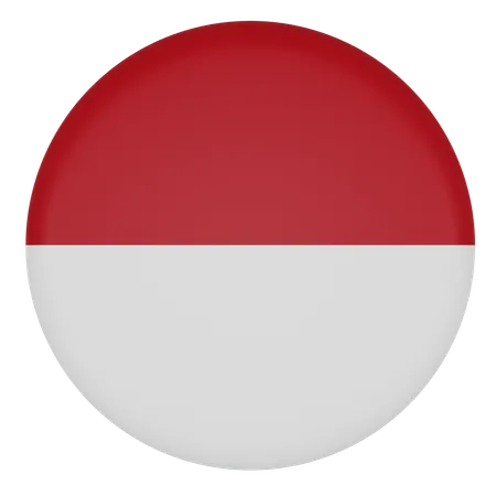 Indonesia  3D Icon