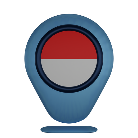 Indonesia  3D Icon