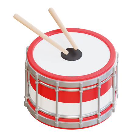 Indonesia Drum  3D Icon