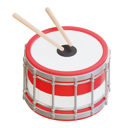 Indonesia Drum  3D Icon