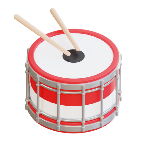 Indonesia Drum  3D Icon