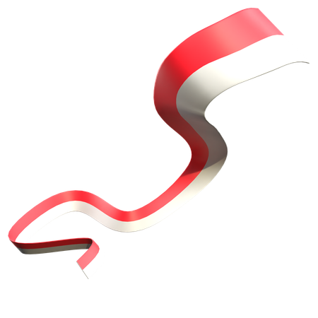 Indonesia Flag  3D Icon