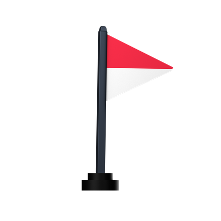 Indonesia Flag  3D Icon