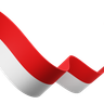 indonesia ribbon png