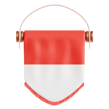 Flâmula da indonésia  3D Icon