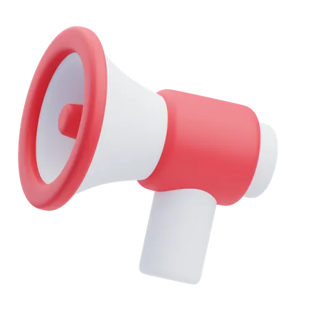 Indonesia Megaphone  3D Icon