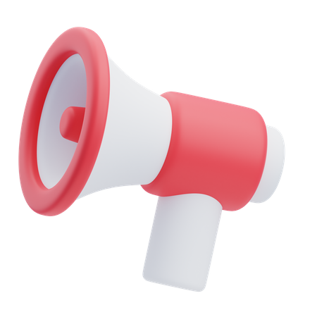 Indonesia Megaphone  3D Icon