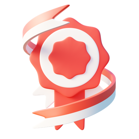 인도네시아 배지  3D Icon