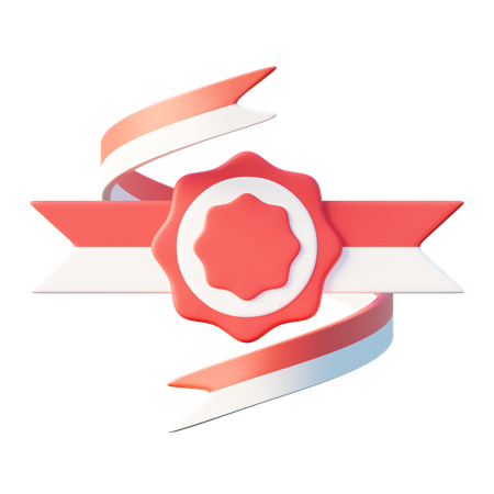 Indonesian Badges  3D Icon