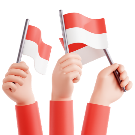 Indonesian Celebration  3D Icon
