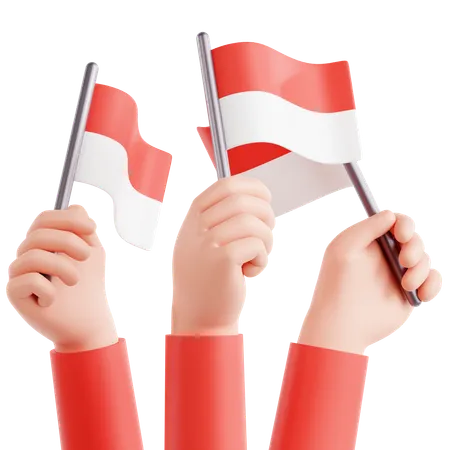 Indonesian Celebration  3D Icon
