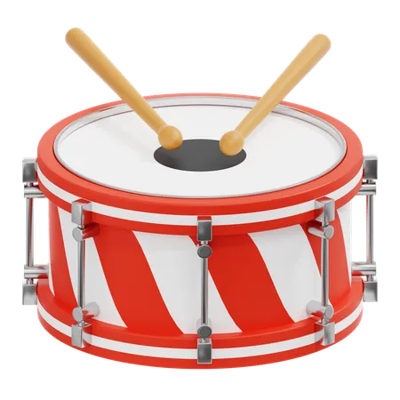 Indonesian Drum  3D Icon