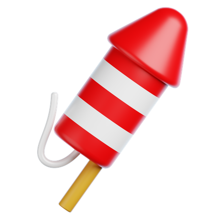 Indonesian Fireworks  3D Icon