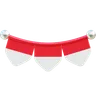 Indonesian Flag Pennant Garland