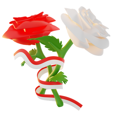 Indonesian Flower  3D Icon