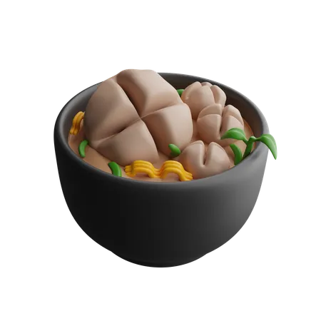 Indonesian food  3D Icon