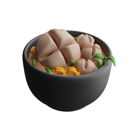 Indonesian food  3D Icon