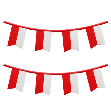 Indonesian Garland  3D Icon
