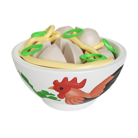 Indonesian Meatball 3D Icon