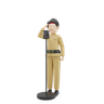 3d independence day of indonesia emoji