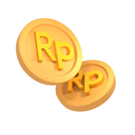 Indonesian rupiah  3D Icon