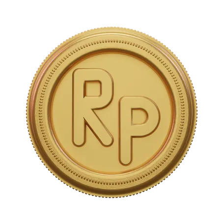 Indonesian Rupiah  3D Icon