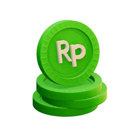 Indonesian rupiah  3D Icon