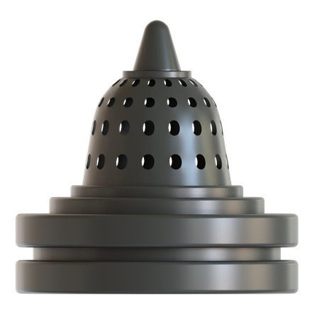 Indonesian Temple  3D Icon