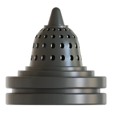Indonesian Temple  3D Icon