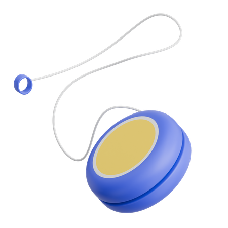 Indonesian Traditional Game Yoyo  3D Icon