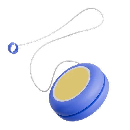 Indonesian Traditional Game Yoyo  3D Icon