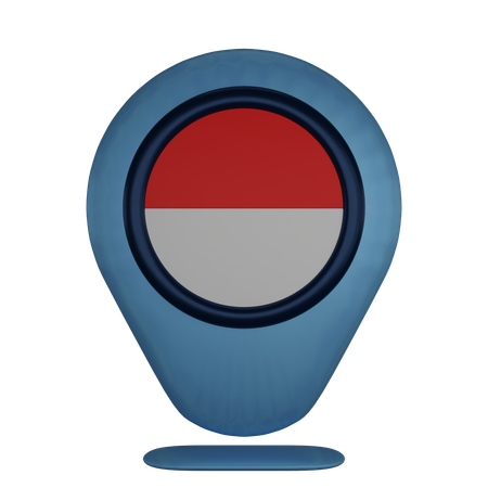 Indonesien  3D Icon