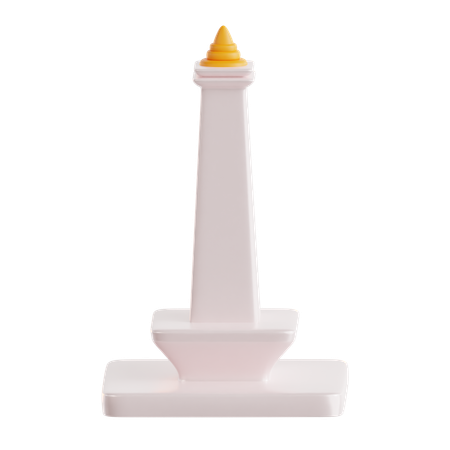 Indonesiens Nationaldenkmal  3D Icon