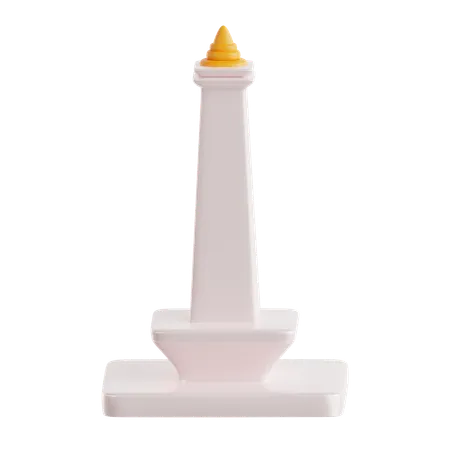 Indonesiens Nationaldenkmal  3D Icon