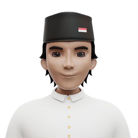 Indonesisch Polnisch  3D Icon