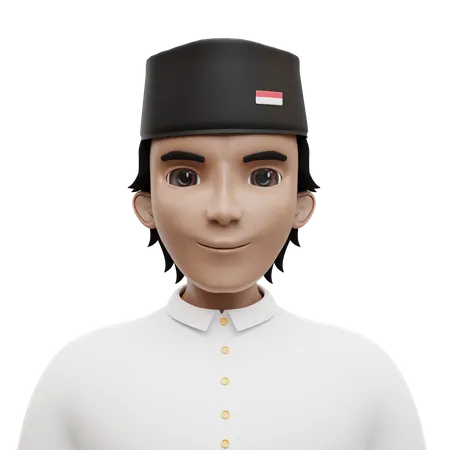 Indonesisch Polnisch  3D Icon