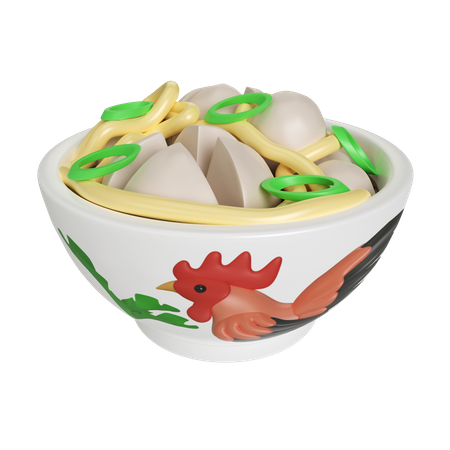 Indonesische Fleischbällchen  3D Icon