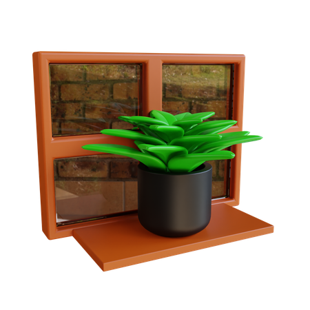 Indoor Gardening  3D Icon
