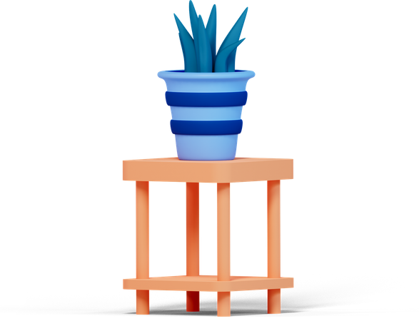 Indoor Plant  3D Icon