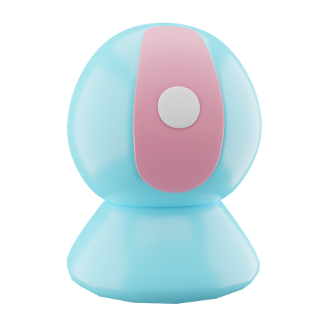 Indoor Security Camera  3D Icon