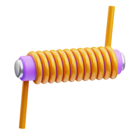 Inductor  3D Icon