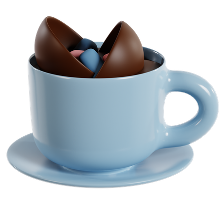 Indulgencia del chocolate de invierno  3D Icon