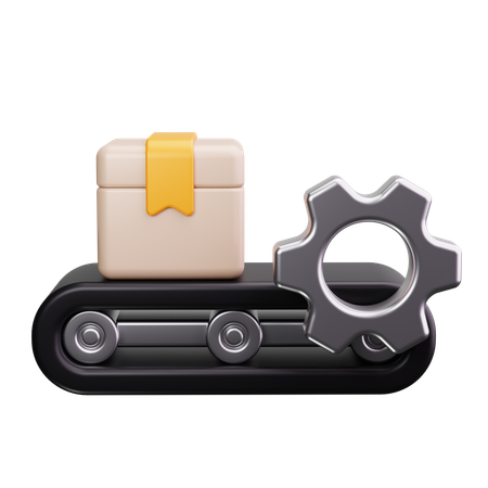 Indústria de automação  3D Icon