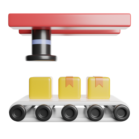 Industrial Arm  3D Icon